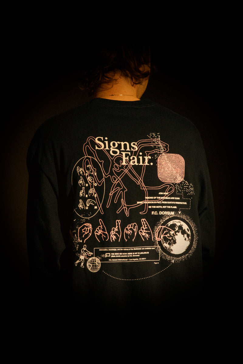 Signs Fair-y Long Sleeve Shirt Navy