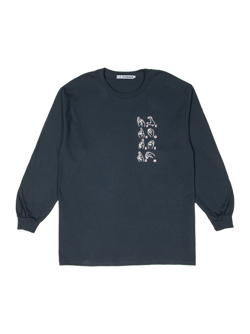 Signs Fair-y Long Sleeve Shirt Navy